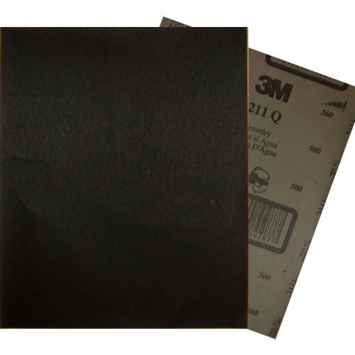 3M LIJA PLIEGO 9"x11" P0600 AGUA