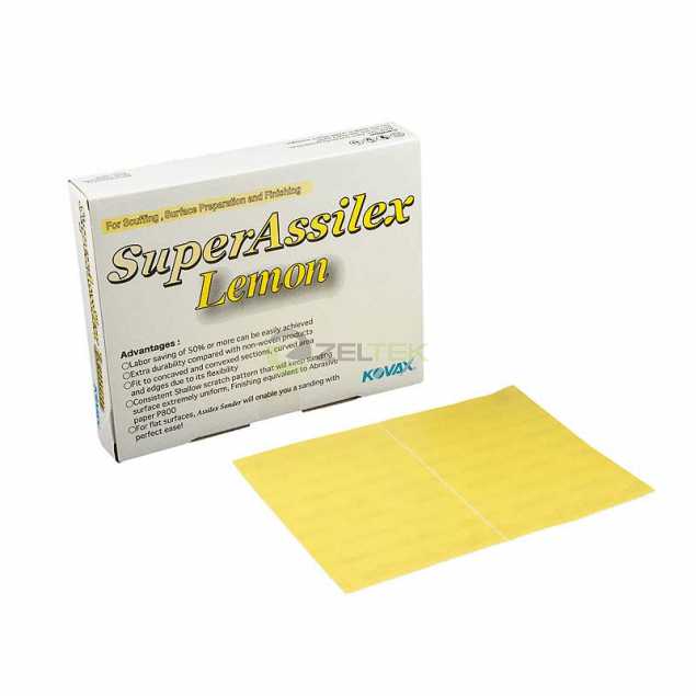 KOVAX LIJA PLIEGO 17cm x 13cm P0800 LEMON (CAJA 25UDS)