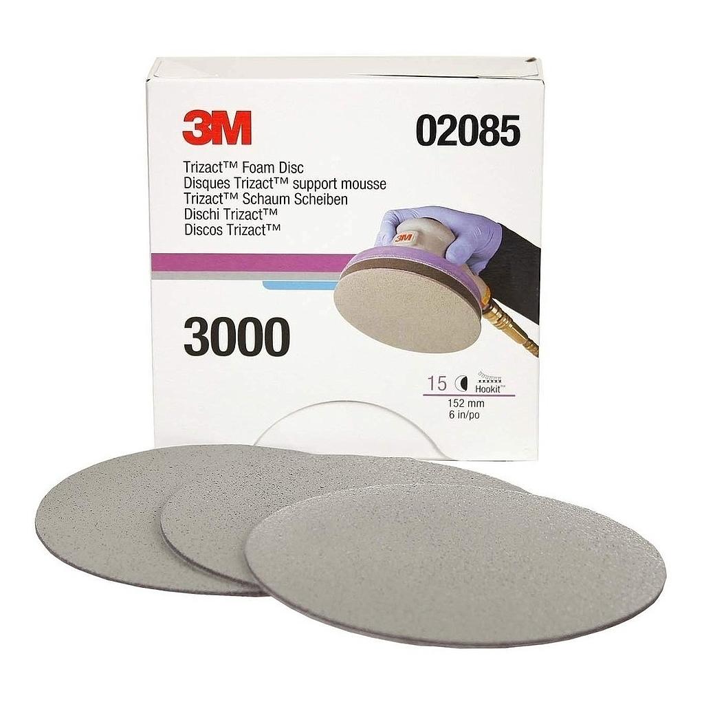 3M LIJA DISCO 6&quot; P3000 TRIZACT