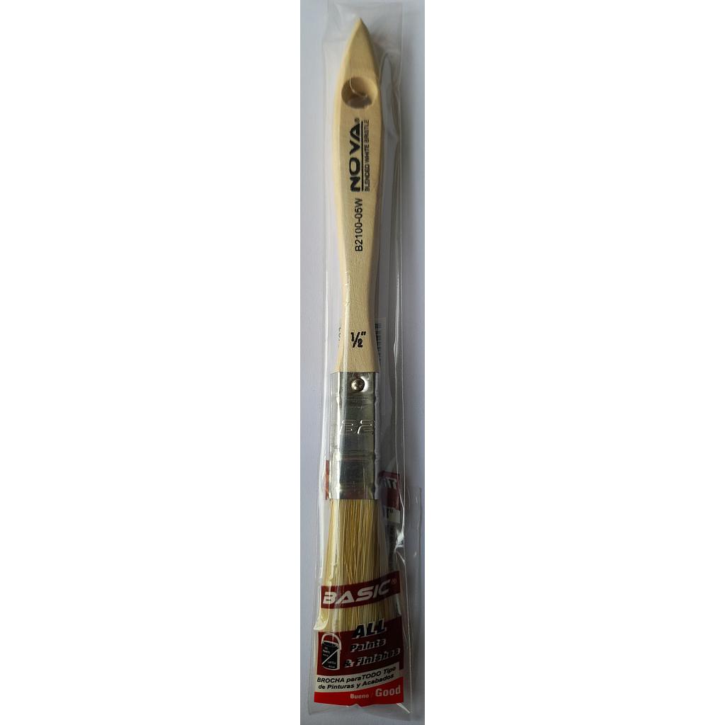 NOVA BROCHA BASIC ECONOMICA  1/2"