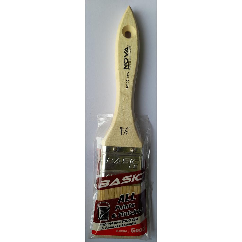 NOVA BROCHA BASIC ECONOMICA 1 1/2&quot;
