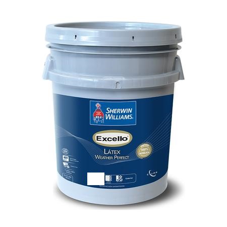SW EXCELLO WEATHER PERFECT LATEX SATINADO BASE EXTRA WHITE Cubeta www