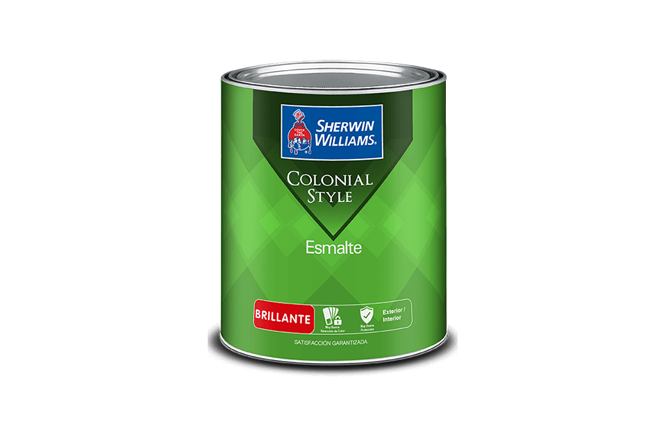 SW COLONIAL STYLE ESMALTE BRILLANTE BASE DEEP. 1/4 gal