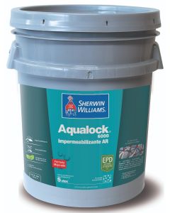 SW AQUALOCK IMPERMEABILIZANTE 6000 AR MATE BLANCO Cubeta